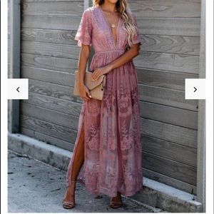 Honey Punch Lace Romper